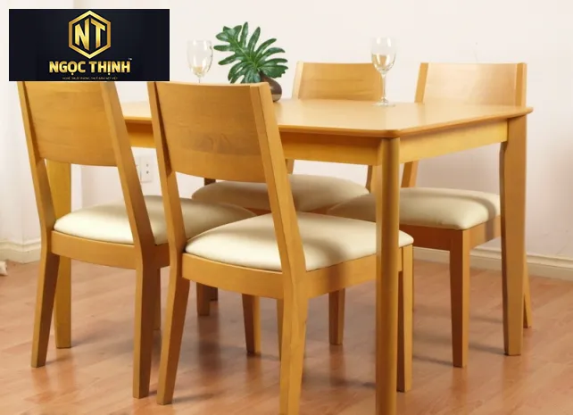 Xưởng Nội Thất NGỌC THỊNH - Bàn ăn gia đình cho không gian nhỏ Xưởng Nội Thất NGỌC THỊNH - Bàn ăn gia đình cho không gian nhỏ